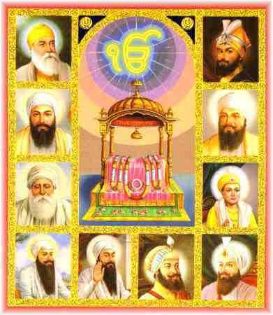 Les 10 gourous et le GourouGranth Sahib